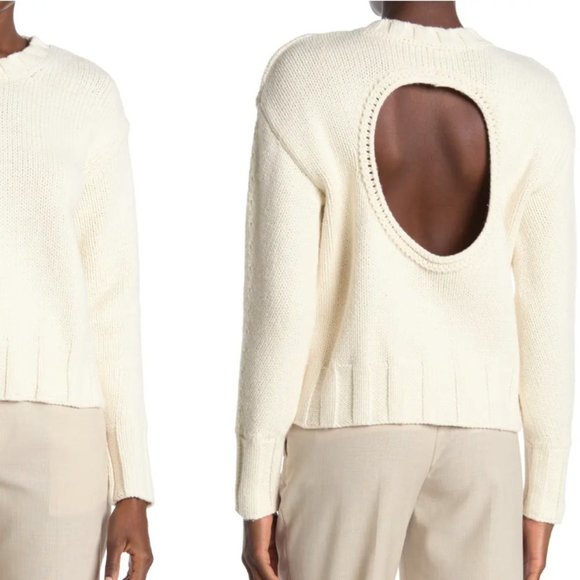 Reiss Sweaters - NWT Reiss Cady Keyhole Back Jumper Sweater sz l